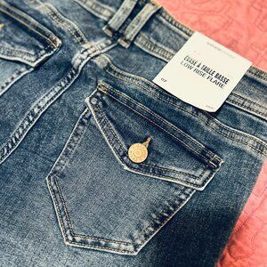 Garage Denim low rise flare jeans with stretch